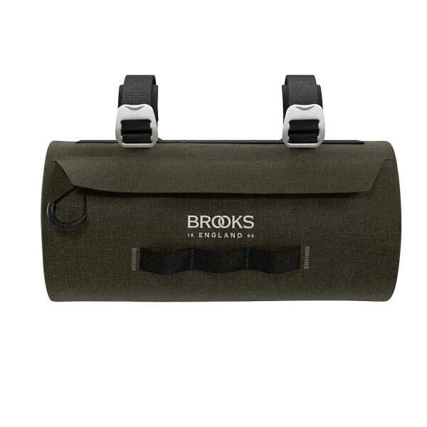 Brooks Scape Handlebar Pouch - Mud Green 1 Brooks Scape Handlebar Pouch - Mud Green