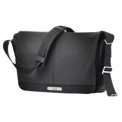 TRELOCK Brooks Strand Messenger Bag Black Umhängetasche