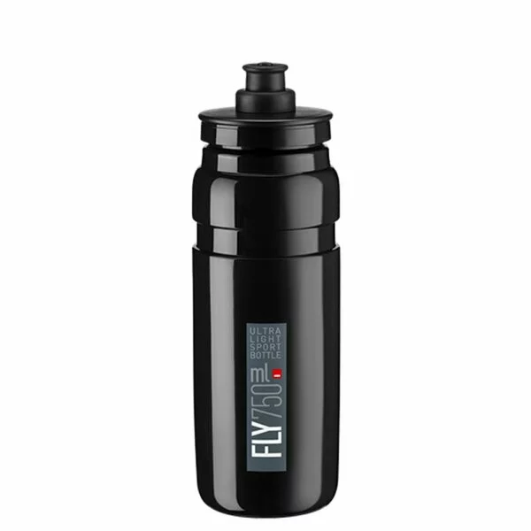 Elite Fly Trinkflasche 750ml Schwarz 1 Elite Fly Trinkflasche 750ml Schwarz