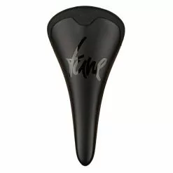 Tune Komm-Vor+, Carbonsattel, Leder, Schwarz Matt