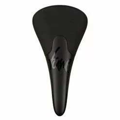 Tune Komm-Vor, Carbonsattel, Leder, Schwarz Matt